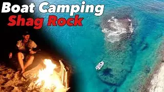 Overnight Tinny camping adventure to Shag Rock - North Stradbroke Island