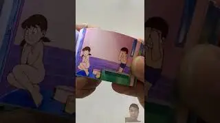 nobita and shizuka #doraemon #shorts #flipbook