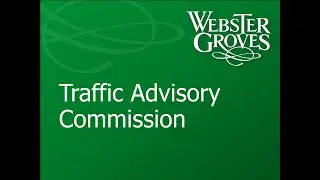 Traffic Advisory Commission 01/12/2026