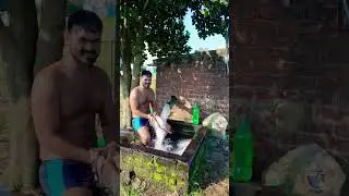 My bathtub 🛁🤣🛁 come here friends 🫴 #bathtub #farminglifestyle #farmer #swimmingpool #thankyou 