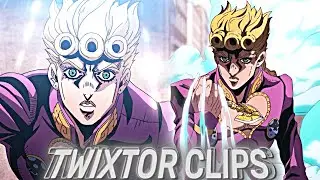 Giorno Twixtor 4K I Clips For Edits I JoJo's Bizarre Adventure: Golden Wind