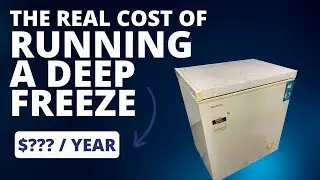 The real cost of running a deep freezer