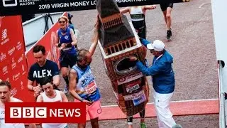 London Marathon: Time called on Big Ben costume - BBC News