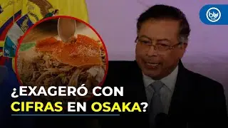 ¿Colombia vendió 10 millones de toneladas de lechona en Japón? Extrañas cifras de Petro