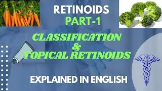Fastest Way to Learn classification of Retinoids/All Topical Retinoids in One Table |  in English/