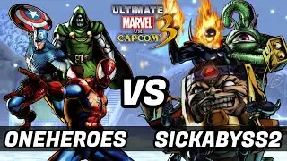 UMVC3 - FT5 - ONEHEROES VS SICKABYSS2!