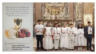 Macky Primera Comunion - Basilica de la Mare de Deu de la Merce
