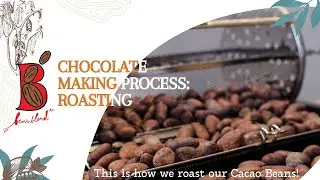 Small batch cacao roasting using an oven and rotisserie drum - Ben's Blend PH
