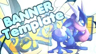 BANNER TEMPLATE// Pokemon// Editable en ANDROID