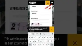 BGMI redeem code