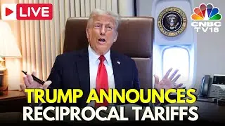 USA LIVE: President Donald Trump Orders Reciprocal Tariffs to Counter Global Trade Barriers | N18G