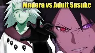 Adult Sasuke VS Madara Uchiha