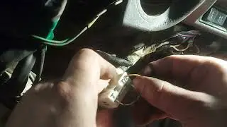 запуск Toyota без замка зажигания.