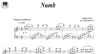 Numb - Linkin Park, Piano Sheet Music, Piano Tutorial