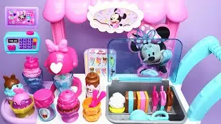 Disney Minnie Mouse Sweats&Treats Ice-Cream Cart Satisfying with Unboxing Compilation Toys ASMR