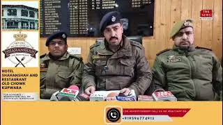 Kupwara Police solved the Hajaj Market theft case, arresting two accused after CCTV analysis 