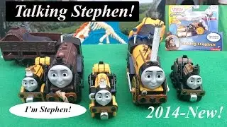 New Thomas and Friends Take-n-Play Talking Stephen!