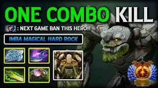 IMBA COMBO KILL MID Tiny Full of Magical Build | 100% Become Nightmare Hard Rock 7.39e DotA 2