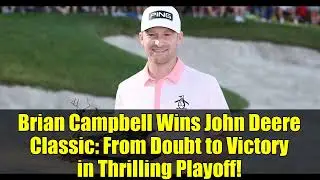 Syracuse Native Kevin Roy Stuns with Top 3 Finish at PGA John Deere Classic!