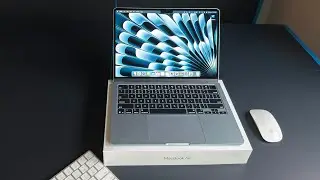 M4 MacBook Air Unboxing ASMR #apple #asmr #Mac #computer #tech #YouTube #asmrunboxing #asmrvideo