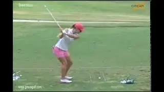 Belen Mozo golf swing ☆ LPGA Tour 2014