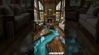 Stunning Epoxy Resin Floors That Look Like Ocean Art | Home Interior Design Inspiration