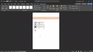 Project on making a Cover Letter Design #msword #mswordcourse #wordexcel #microsoftword #mswordfor