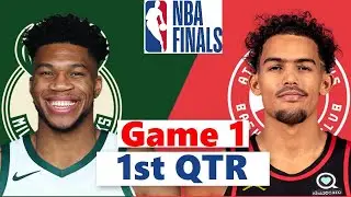 Milwaukee Bucks vs. Atlanta Hawks Full Highlights 1st QTR Game 1 | NBA East Finals 2021