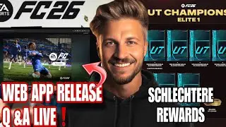 LIVE - FC 26 Web App RELEASE, der perfekte Start 😍 Q & A 💡 nur noch 1 Tag ✅ Sommunity Jahr 2