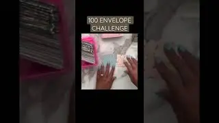 Stuffing my 100 envelope challenge!  #cashenvelopestuffing #savingschallenges #100envelopechallenge