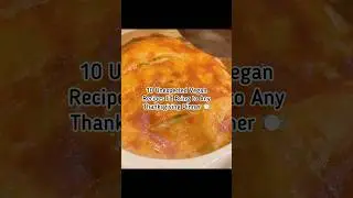 10 потрясающих рецептов на День благодарения, которые обязательно должны быть на вашем столе 🍽️ #...
