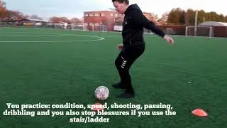 TRAIN WITH PAWNS AND STAIRS!!! | TRAINVIDS #1 | TrainFootball