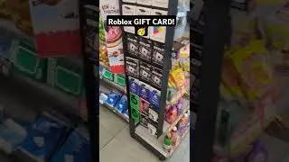 Rblx Gift card in 7-Eleven #roblox #7eleven #giftcard #recommended