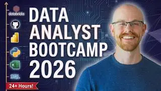 2026 FREE Data Analyst Bootcamp [24 Hours+] for FREE | SQL, Excel, Python, Power BI, GitHub, AWS