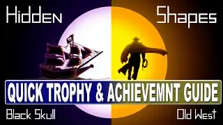 Hidden Shapes Black Skull + Old West Trophy & Achievement Guide | Easy Platinum with 43 Trophies