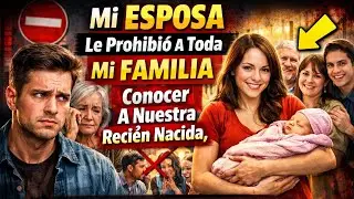 Mi ESPOSA Le Prohibió A Toda Mi FAMILIA Conocer A Nuestra Recién Nacida, Mientras Que Su FAMILIA...