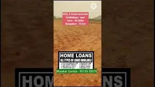 5 Acres Agricultural Dodbalapur #agriculturelandforsaledodbalapur #devanahalli #gowribidanur #farmla