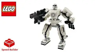 LEGO STAR WARS 75370 Stormtrooper Mech | unboxing | speed build