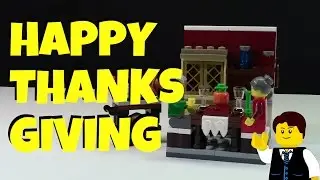 THANKS GIVING FEAST LEGO REVIEW - SET # 40123
