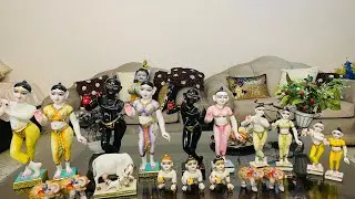 सारी जानकारी एक ही वीडियो में |\Iskcon style RadhaKrishna moorti price ||  ☎️6397945036for order ||
