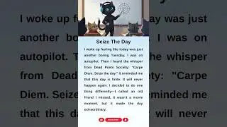 Seize The Day 🖋️ Waiting for Permission? (Dead Poets Society)