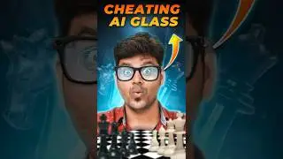 😥Smart glass used to cheat chess game...#shorts