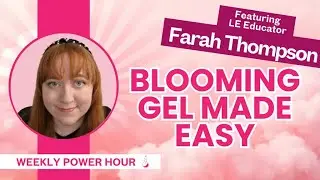 Easy Blooming Nail Art  with HEMA Free Gel Polish💅 | Alligator, Florals & Jelly Designs