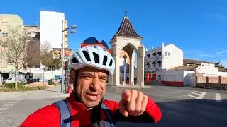 VOLVIENDO A XÀTIVA EN BICICLETA POR EL CAMINO DE LEVANTE DESPUÉS DE VER EL MARATÓN DE VALENCIA 2025