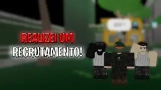 REALIZEI UM RECRUTAMENTO COMO PRIMEIRO-SARGENTO!