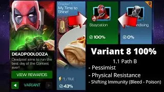 Variant 8 - 1.1 Path B (Pessimist, Shifting Immunity) Bugged boss solo with Moon Knight!