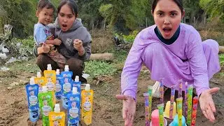 Survival Skills SMART ideas and USEFUL mom in forest
