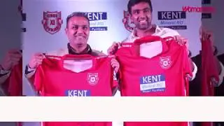 Womansera at KXIP Jersey Launch