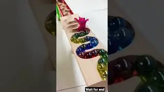 😲👉#marblerun #marblerunrace #marblerunandmore #toys #satisfying #candy #marblerunadventures #cartoon