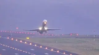 ROCKET TAKEOFF Iberia CRJ 1000 At Madeira Airport